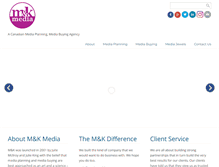 Tablet Screenshot of mkmedia.biz